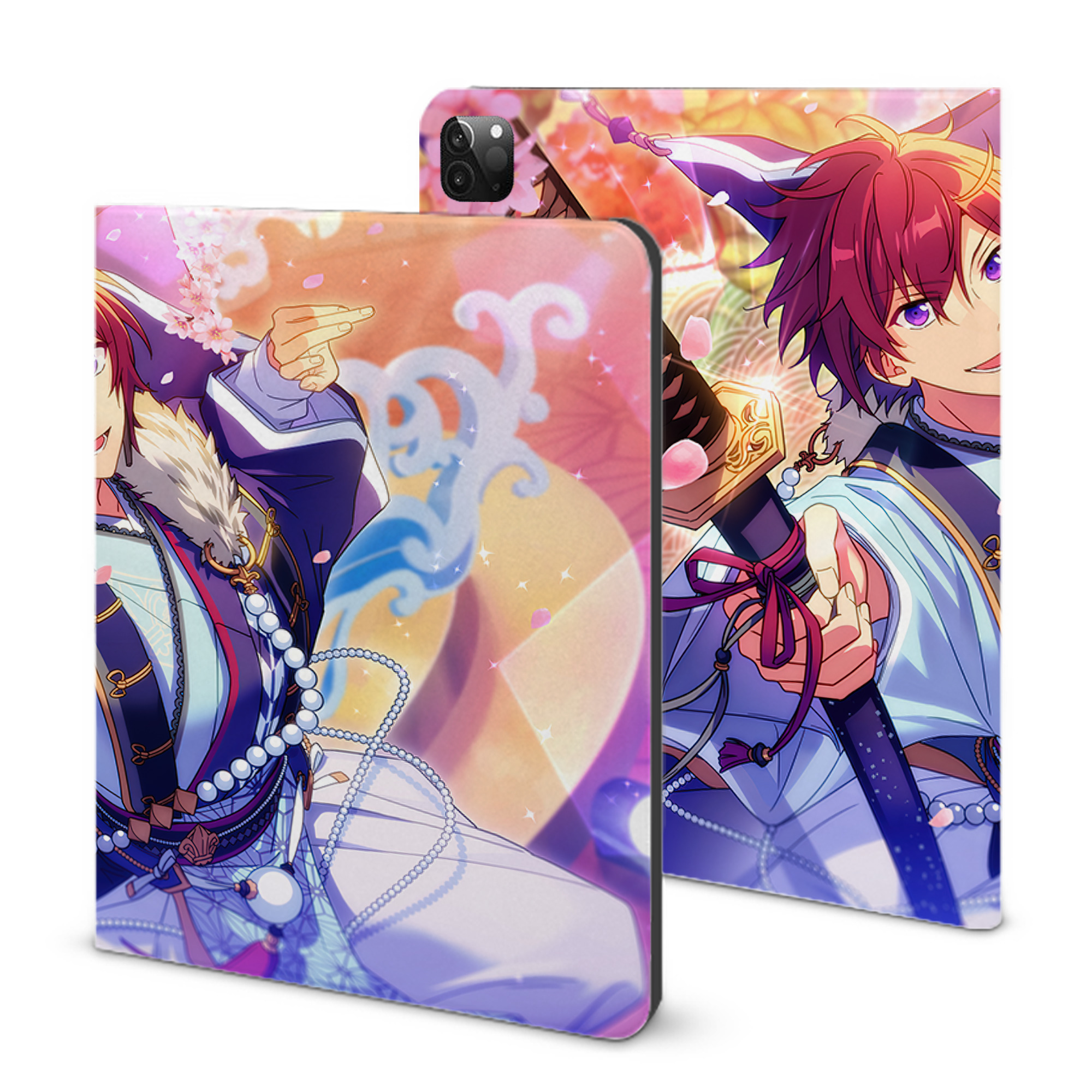 （画像用） あんさんぶるスターズ! Ensemble Stars IPadケース ペンホルダー付き ブックスタイルデザイン